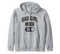Modo de Chica Mala en la Noche de Chicas Malas Sudadera con Capucha