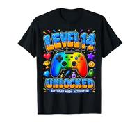 Modo de cumpleaños de Jugador Desbloqueado de Nivel 14 activ Camiseta