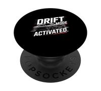 Modo de Deriva Activado JDM Car Enthusiast Drifting Drift Car PopSockets PopGrip Adhesivo