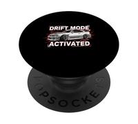 Modo de Deriva Activado JDM Car Enthusiast Drifting Drift Car PopSockets PopGrip Adhesivo