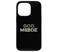 Modo de Dios encendido - Divertido Carcasa para iPhone 13 Pro
