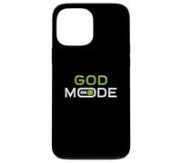 Modo de Dios encendido - Divertido Carcasa para iPhone 13 Pro Max