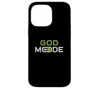 Modo de Dios encendido - Divertido Carcasa para iPhone 14 Pro Max