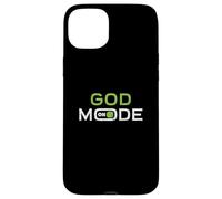 Modo de Dios encendido - Divertido Carcasa para iPhone 15 Plus