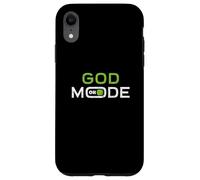 Modo de Dios encendido - Divertido Carcasa para iPhone XR