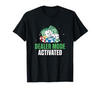 Modo de Distribuidor Activado para el Distribuidor de Cartas Jugador Casino Camiseta