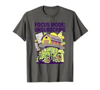 Modo de Enfoque: Darse de Baja Productividad Humor Funny Office Camiseta
