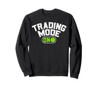 Modo de negociación Activado - Crypto Stock Market Money Investing Trader Sudadera