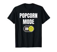 Modo de Palomitas de maíz en Divertidas concesiones de películas de Palomitas de maíz Camiseta