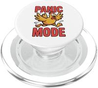 Modo de pánico Pollo Divertido Caos Humor PopSockets PopGrip para MagSafe