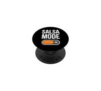 Modo de Salsa en Divertido Amante de la Danza de Salsa PopSockets PopGrip Adhesivo