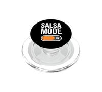 Modo de Salsa en Divertido Amante de la Danza de Salsa PopSockets PopGrip para MagSafe