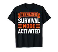 Modo de Supervivencia Adolescente Activado mamá Camiseta