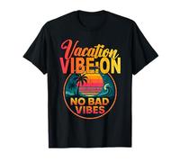 MODO DE VACACIONES SIN MALAS VIBRAS vacaciones de verano felices fiestas Camiseta