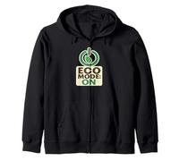 Modo Eco Activado Sudadera con Capucha