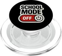 Modo Escolar Desactivado Vacaciones de Verano Fin de año Primavera Maestro PopSockets PopGrip para MagSafe