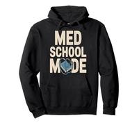 Modo Escuela de Medicina Futuro Doctor Estudio Motivación Sudadera con Capucha