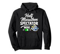 Modo Espectador de Media maratón Soporte Divertido para Correr Sudadera con Capucha