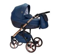 Modo Exclusive Glitter - Carro bebe - COLOR : azul marino, PIEZAS: Dos piezas ( -75€ )