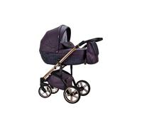 Modo Exclusive Glitter - Carro bebe - COLOR : morado, PIEZAS: Tres piezas