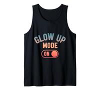 Modo Glow Up En Funny Baddie Girls Trips Bestie Camiseta sin Mangas