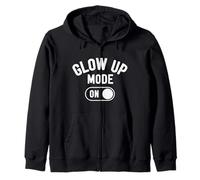 Modo Glow Up En Funny Baddie Girls Trips Bestie Sudadera con Capucha