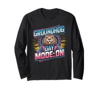 Modo Groundhog Day en la predicción del Tiempo Divertido Manga Larga