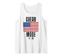 Modo Guero En Divertido Humor Latino Mexicano-Americano Orgullo USA Camiseta sin Mangas