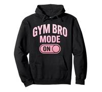 Modo Gym Bro en Entrenamiento Divertido Sudadera con Capucha