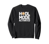 Modo HODL Activado Crypto Bitcoin Blockchain Crypto Trader Sudadera