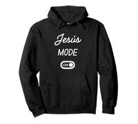 Modo Jesús Activado Nombre Gracioso Sudadera con Capucha