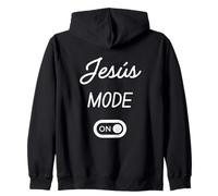 Modo Jesús Activado Nombre Gracioso Sudadera con Capucha