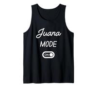 Modo Juana Activado Nombre Gracioso Camiseta sin Mangas