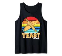 Modo levadura Chiste Pan Humor Cocina Retro Camiseta sin Mangas