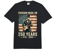 Modo Libertad en Abraham Lincoln Guitar USA 250 Años Comfort Colors Adult Heavyweight T-Shirt