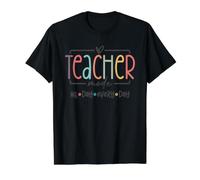 Modo Maestro Todo el Día Todos los Días Diseño Educador Camiseta gráfica económica, Hombre, Negro, S