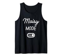 Modo Maisy Activado Nombre Gracioso Camiseta sin Mangas