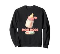 Modo mamá en biberón Linda Nueva mamá Día de la Madre Sudadera