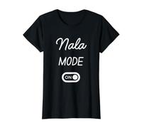Modo Nala Activado Nombre Gracioso Camiseta gráfica económica, Mujer, Negro, XL