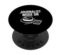 Modo Periodista en una Cita Divertida para los Amantes de Las Noticias PopSockets PopGrip Adhesivo