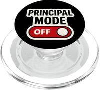 Modo Principal Interruptor de botón de Apagado Fin del año Escolar Verano PopSockets PopGrip para MagSafe