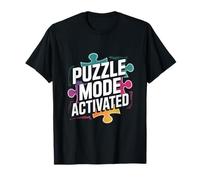 Modo Puzzle Activado Inteligente Desafío Cerebro Camiseta