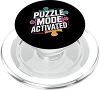 Modo Puzzle Activado Inteligente Desafío Cerebro PopSockets PopGrip para MagSafe