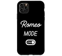 Modo Romeo Activado Nombre Gracioso Carcasa para iPhone 11 Pro MAX