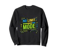 Modo Sin Límite Motivación Audaz Diseño Gráfico Sudadera
