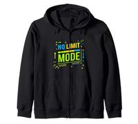Modo Sin Límite Motivación Audaz Diseño Gráfico Sudadera con Capucha