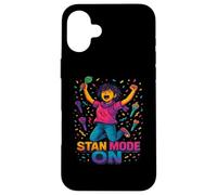 Modo Stan en el diseño de fanatismo K-Pop Carcasa para iPhone 16 Plus