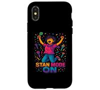 Modo Stan en el diseño de fanatismo K-Pop Carcasa para iPhone X/XS