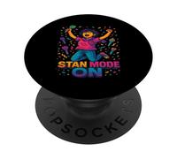 Modo Stan en el diseño de fanatismo K-Pop PopSockets PopGrip Adhesivo