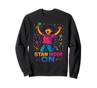 Modo Stan en el diseño de fanatismo K-Pop Sudadera